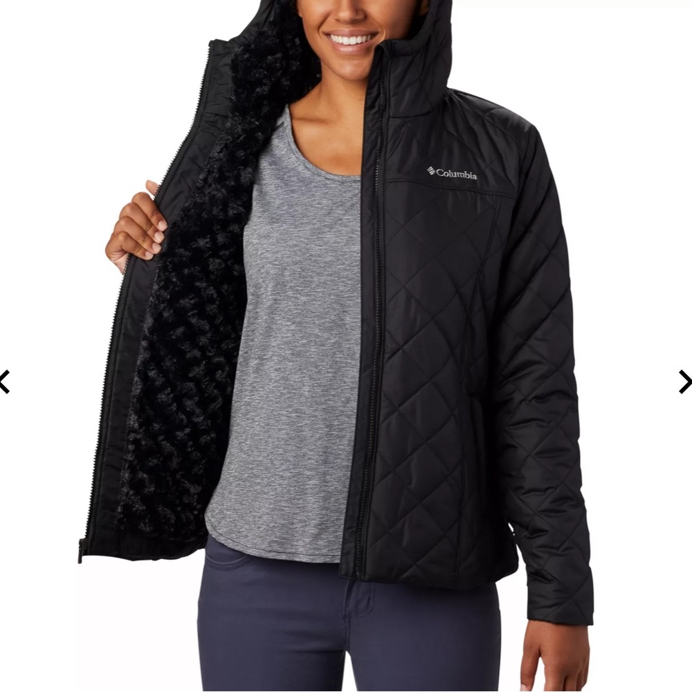 Sherpa Lined Columbia Jacket